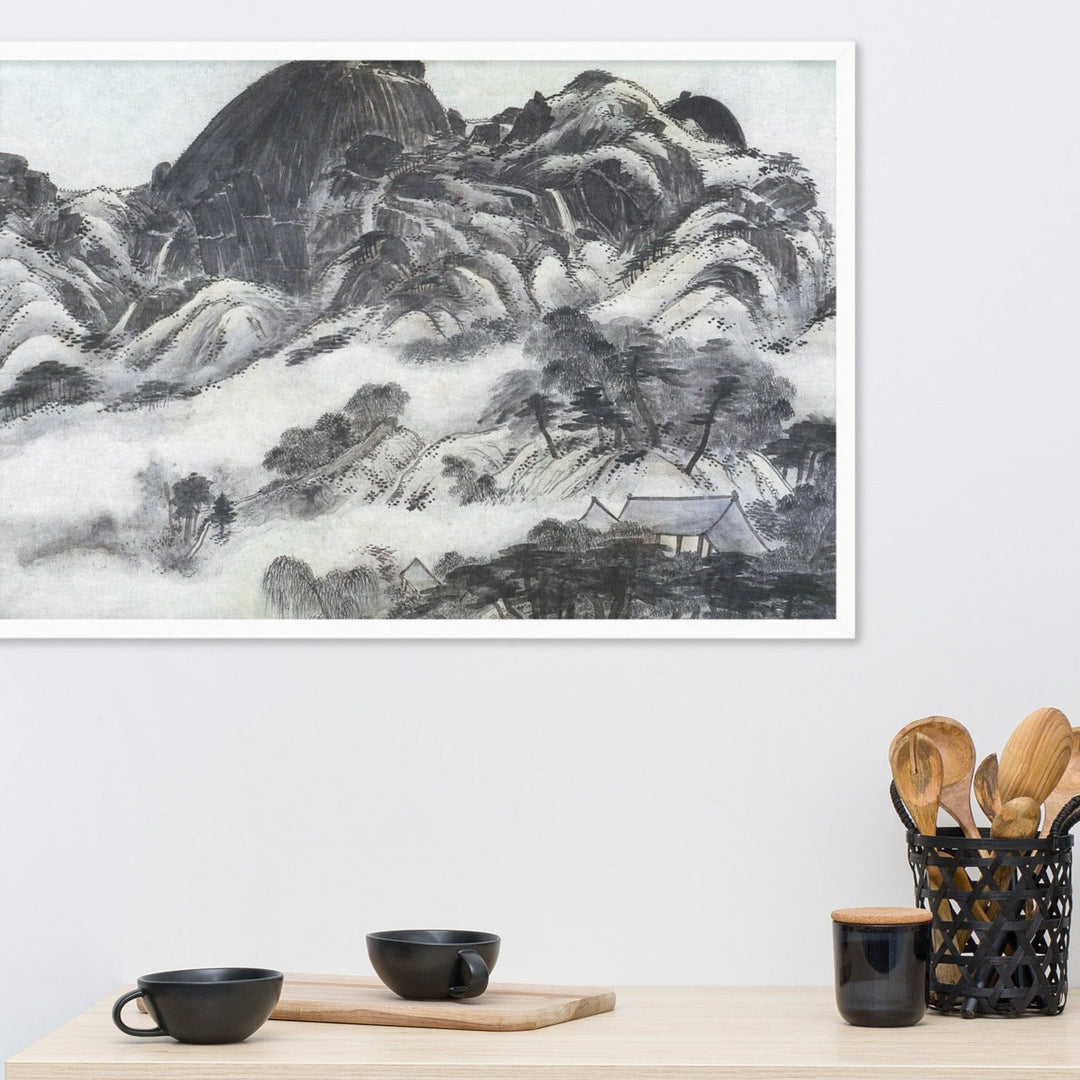 Mountain after Rain, Inwangjesaekdo - Poster artlia