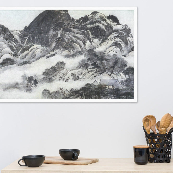 Mountain after Rain, Inwangjesaekdo - Poster artlia