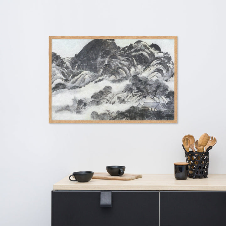 Mountain after Rain, Inwangjesaekdo - Poster artlia