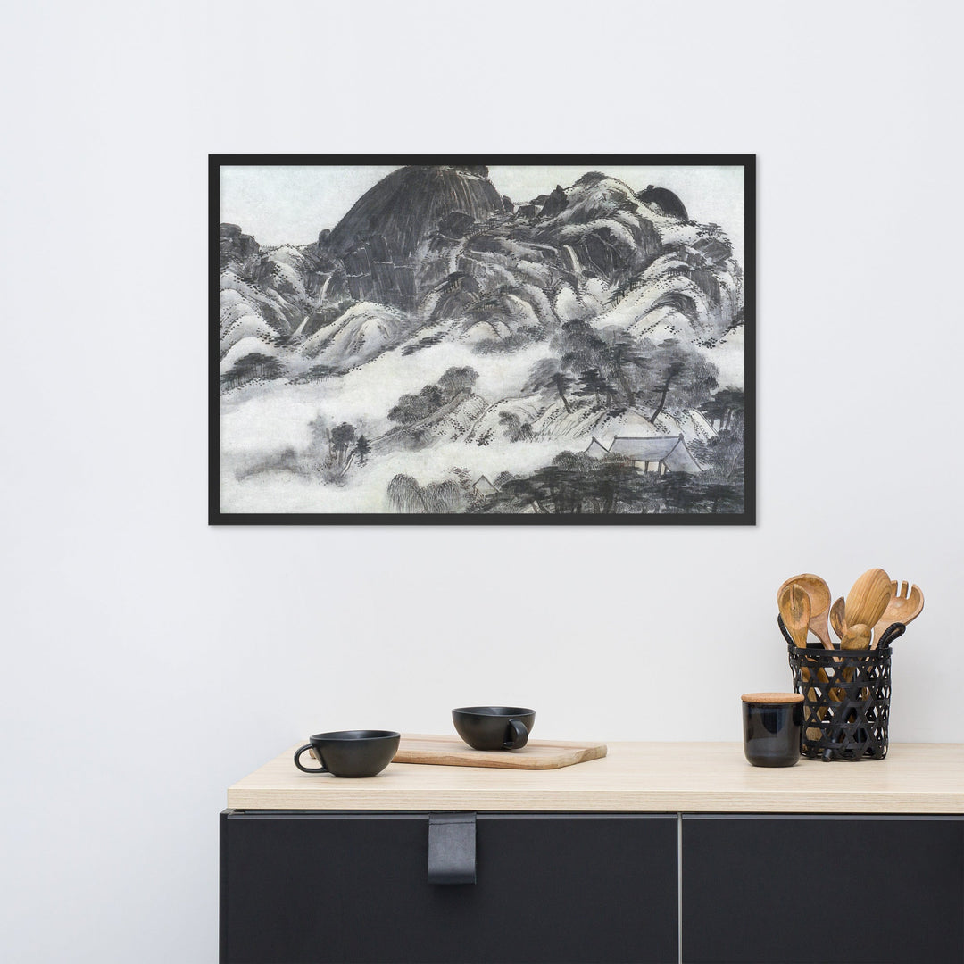 Mountain after Rain, Inwangjesaekdo - Poster artlia