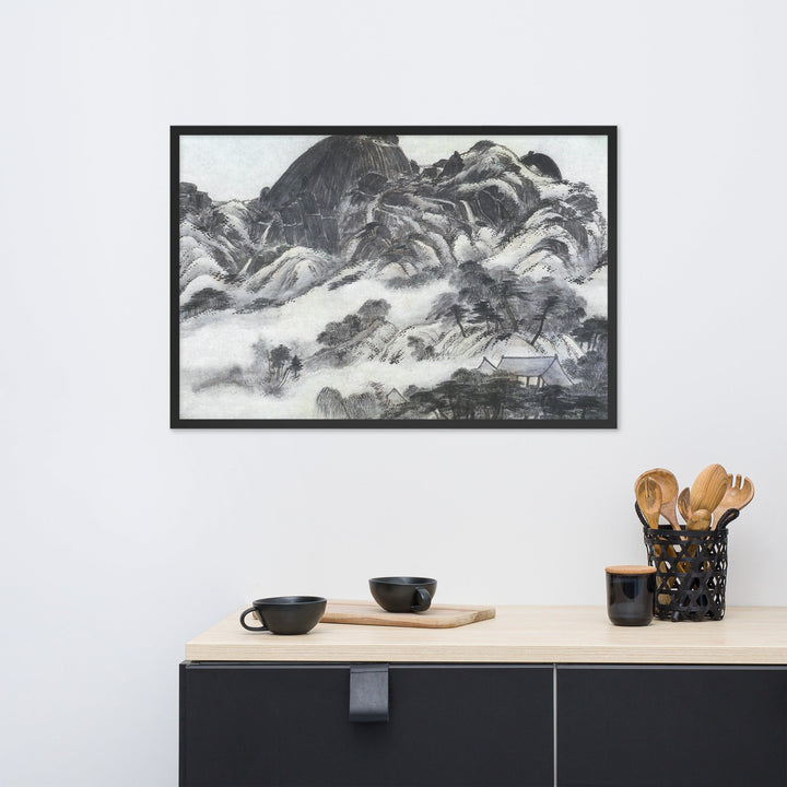 Mountain after Rain, Inwangjesaekdo - Poster artlia