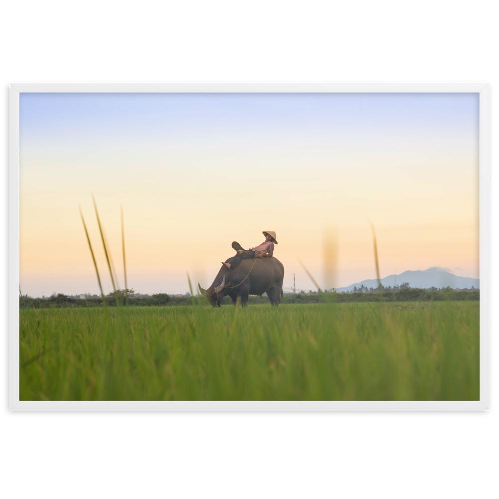 Peaceful Evening - Poster artlia