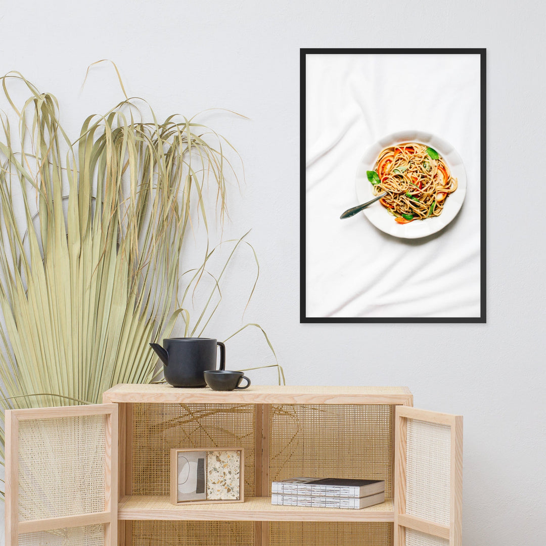 Poster - leckere Spaghetti artlia