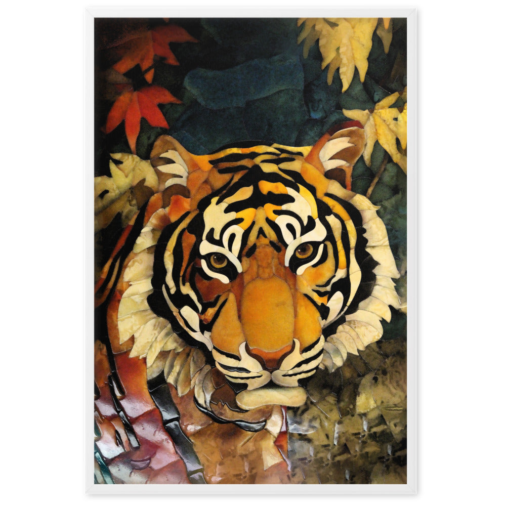 Poster - Tiger in Autumn artlia