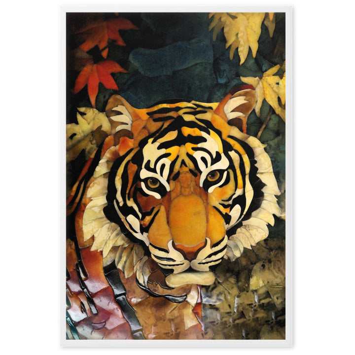 Poster - Tiger in Autumn artlia