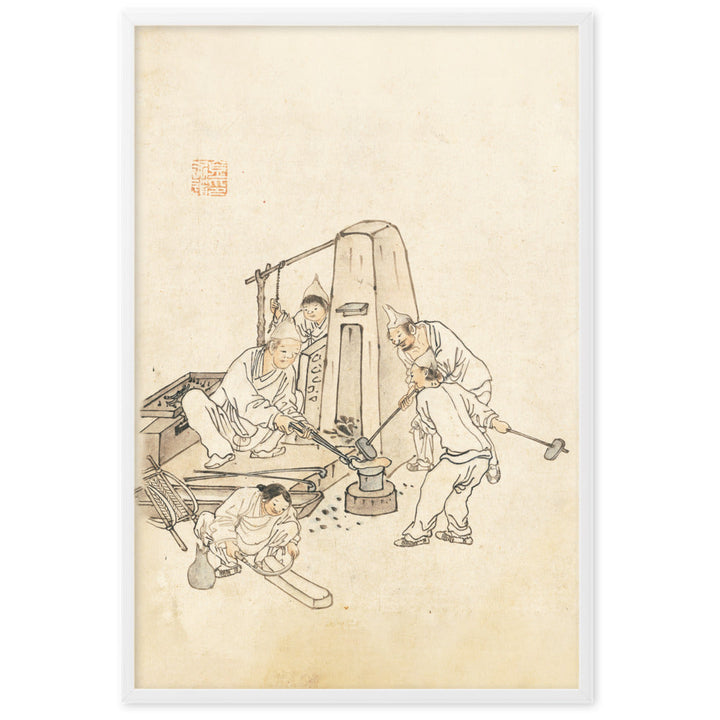 Schmiede, Kim Hong-do - Poster artlia