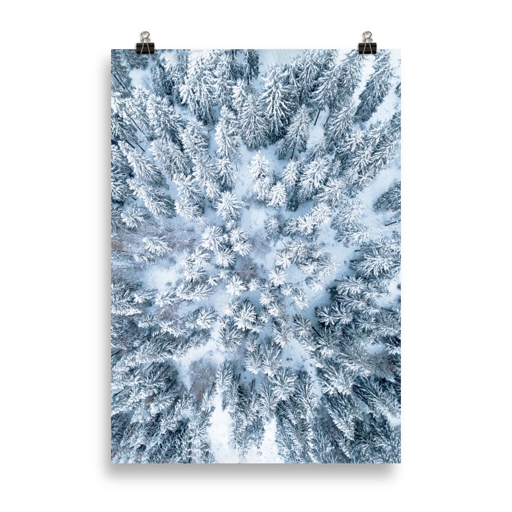 Snow Landscape 7 - Poster 21×30 cm artlia