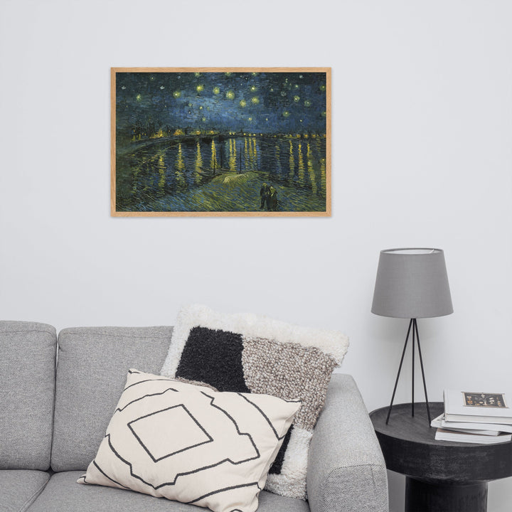 Starry Night Over the Rhône - Poster artlia