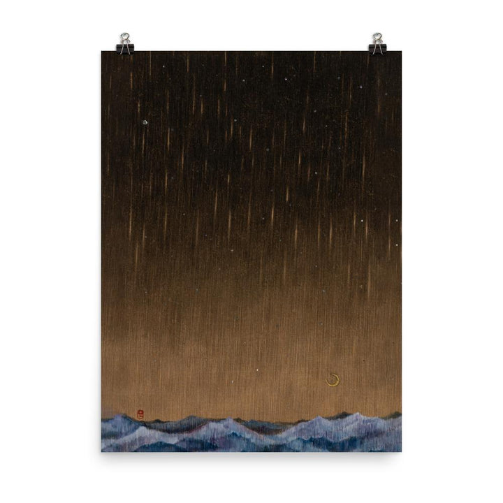 Poster - Walk the Night of Light 01 30x41 cm artlia