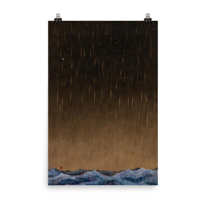 Poster - Walk the Night of Light 01 30x45 cm artlia