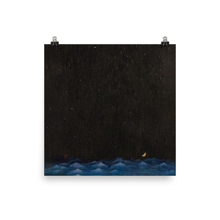 Poster - Walk the Night of Light 02 25x25 cm artlia