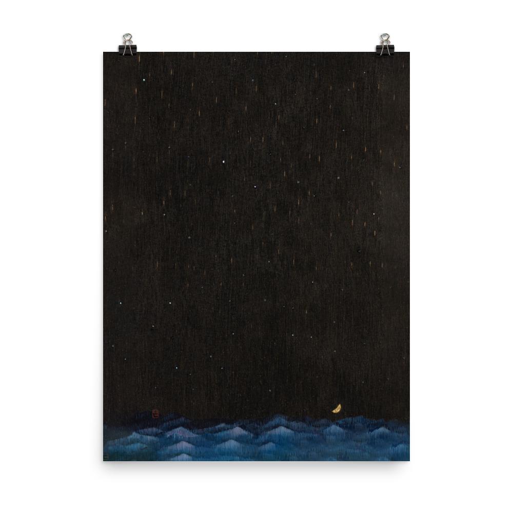 Poster - Walk the Night of Light 02 30x41 cm artlia