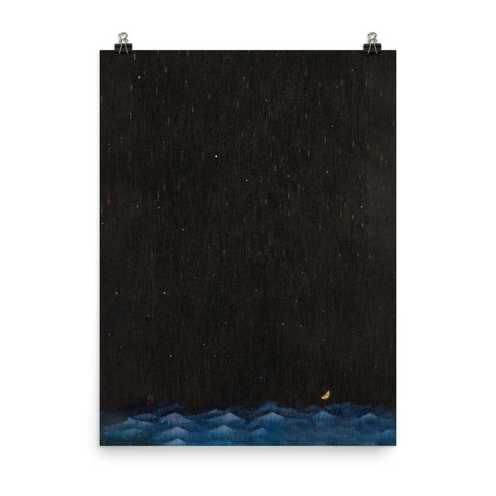 Poster - Walk the Night of Light 02 30x41 cm artlia