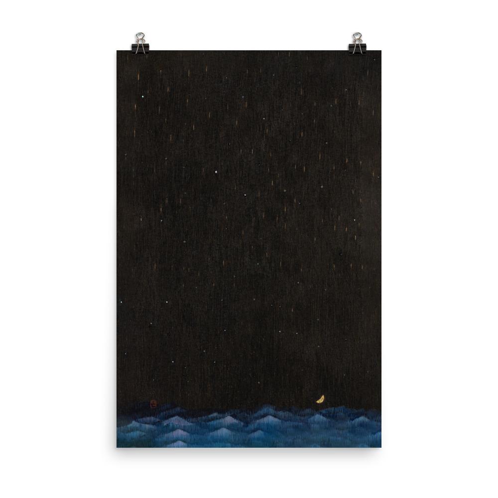 Poster - Walk the Night of Light 02 30x45 cm artlia