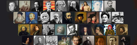 De 20 beroemdste schilders uit de kunstgeschiedenis