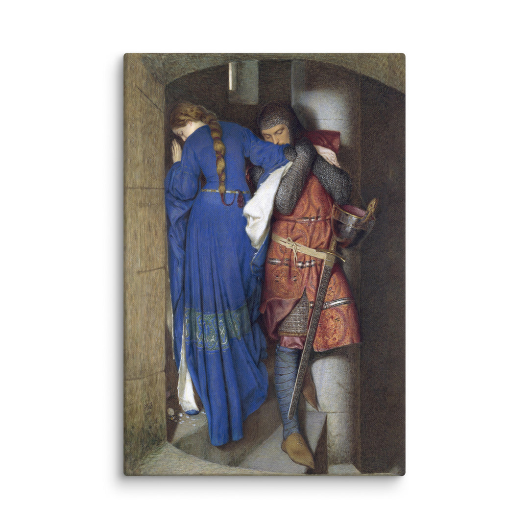 Leinwand - Frederic William Burton, Hellelil und Hildebrand