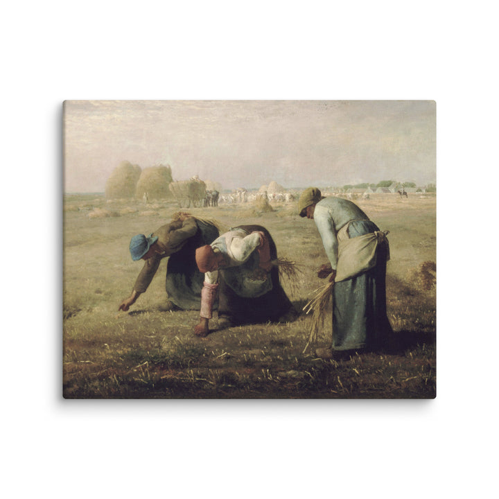 Doek - Jean-François Millet, De aarzenpluksters