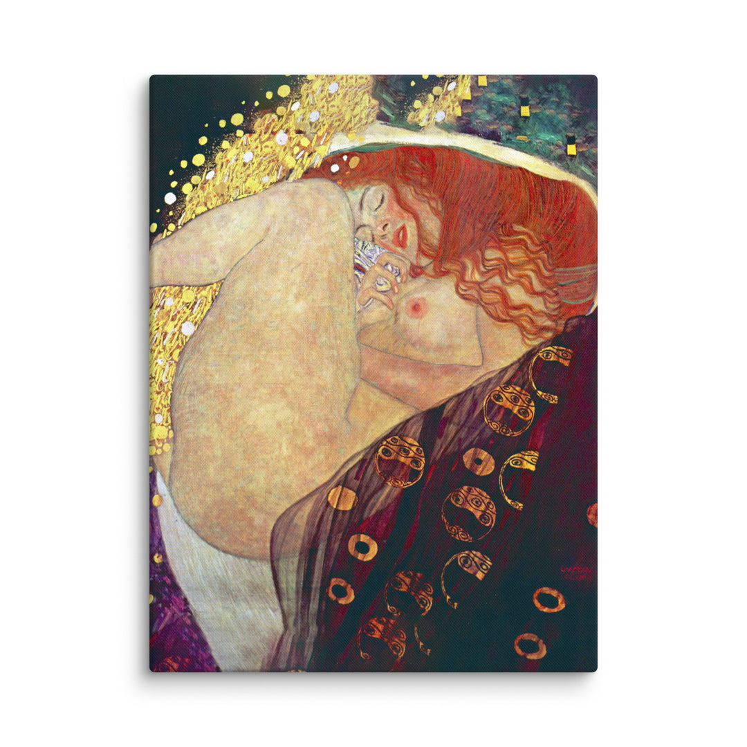 Canvas - Gustav Klimt, Danae