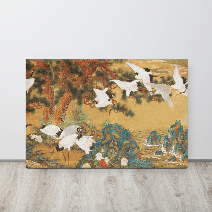 canvas-_in_-24x36-front-weisse-kraniche-aus-dem-changdeokgung-palast_387efcc5-62d0-497a-bc05-b24c4752db71