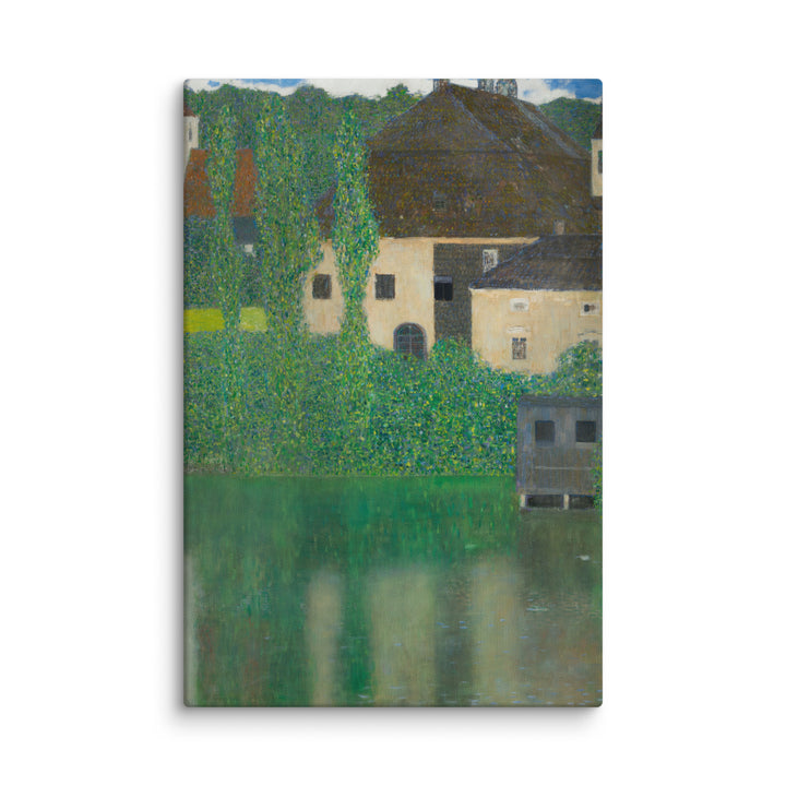 Leinwand - Gustav Klimt, Wasserschloss Kammer am Attersee