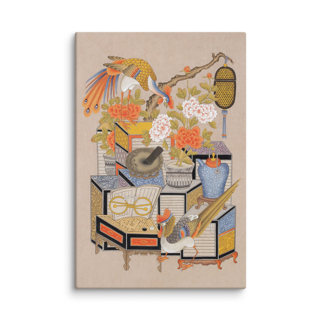 Leinwand - Sehnsucht nach Wissen mit Phönix