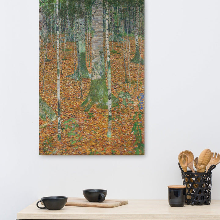 Leinwand - Gustav Klimt, Birkenwald artlia