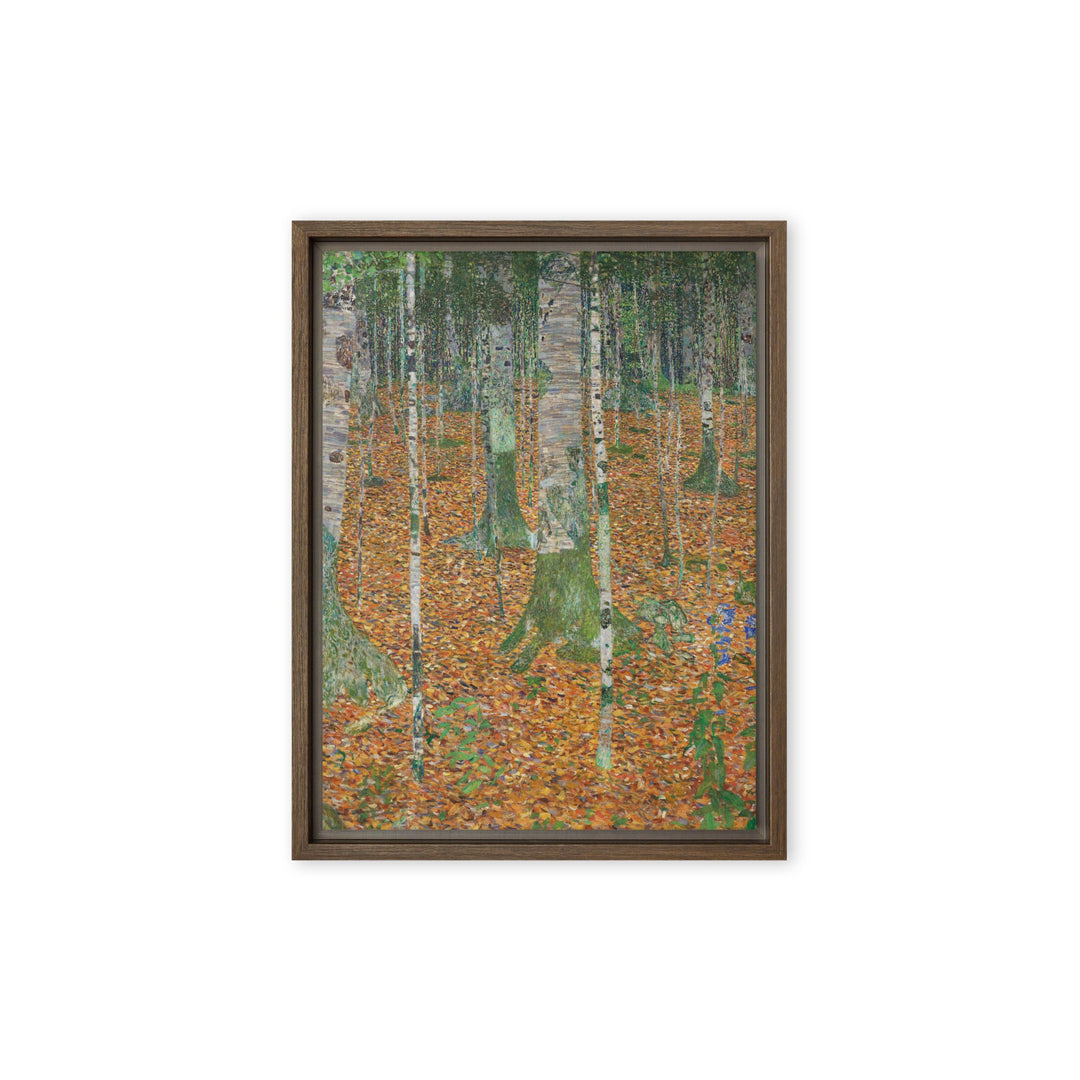 Leinwand - Gustav Klimt, Birkenwald Braun / 31x41 cm (12″×16″) artlia