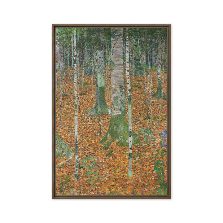 Leinwand - Gustav Klimt, Birkenwald Braun / 61x91 cm (24″×36″) artlia