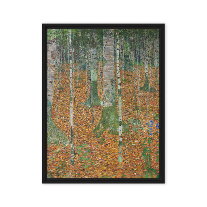 Leinwand - Gustav Klimt, Birkenwald Schwarz / 46x61 cm (18″×24″) artlia