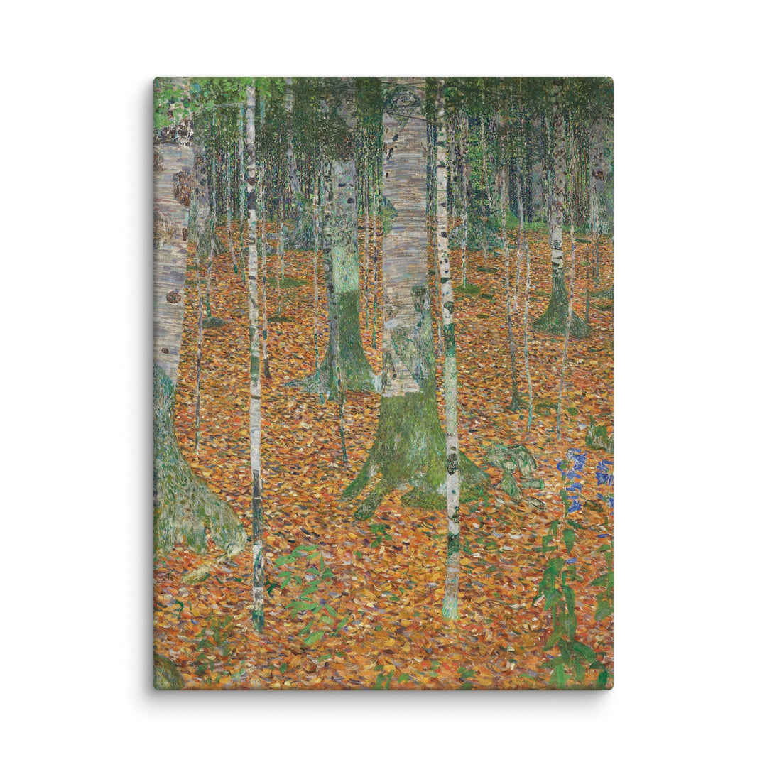 Leinwand - Gustav Klimt, Birkenwald ohne Rahmen / 31x41 cm (12″×16″) artlia