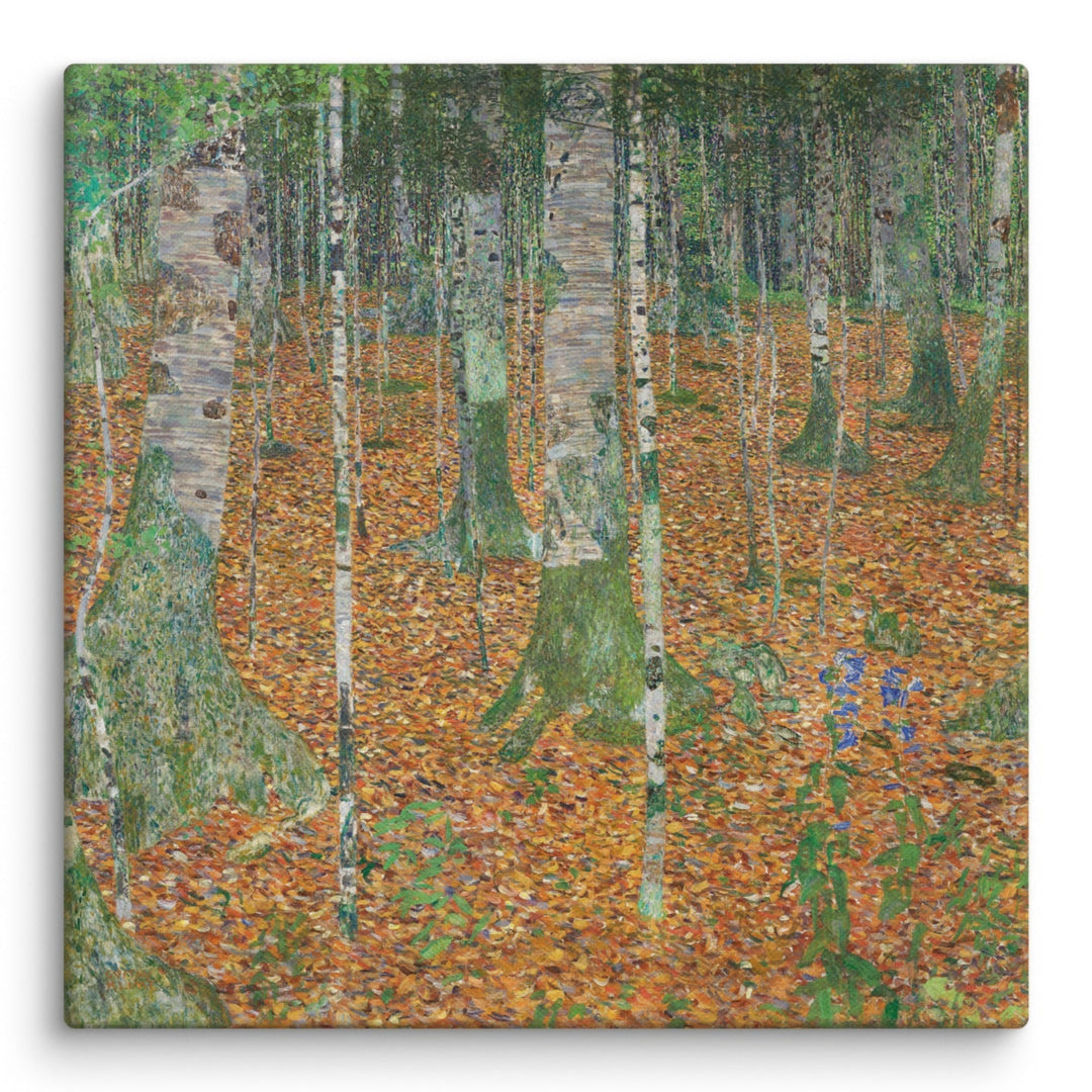 Leinwand - Gustav Klimt, Birkenwald ohne Rahmen / 41x41 cm (16″×16″) artlia