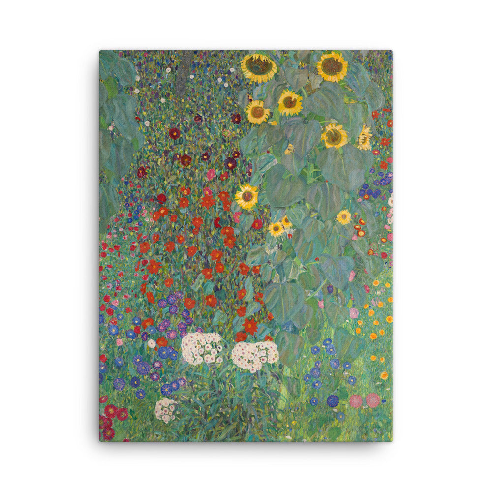 Canvas - Gustav Klimt, Garden with Sunflowers, Garten mit Sonnenblumen ARTLIA artlia