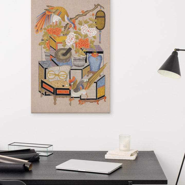 canvas-korean-sehnsucht-nach-wissen-mit-phoenix-longing-for-knowledge-with-phoenix-seungmin-yoon_6_-min