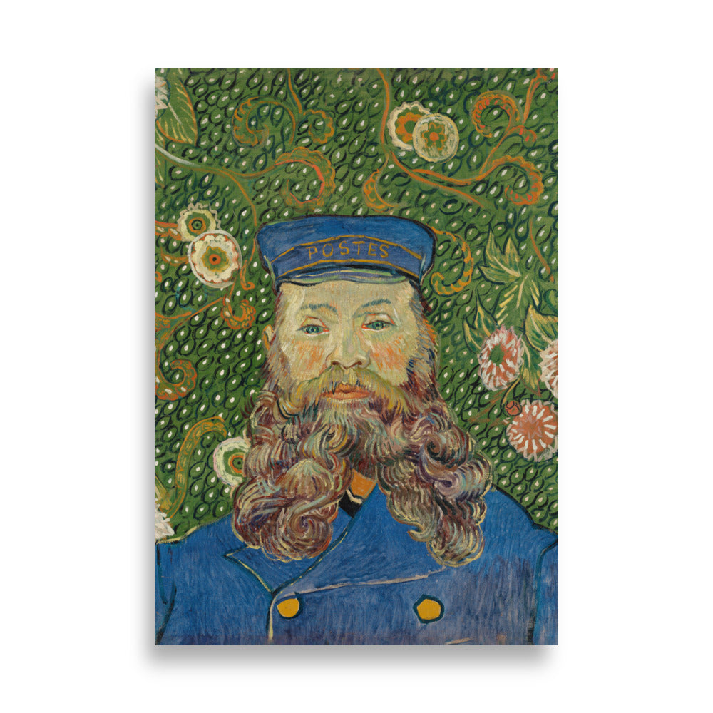 Affiche - Van Gogh, De postbode, Portret van Joseph Roulin