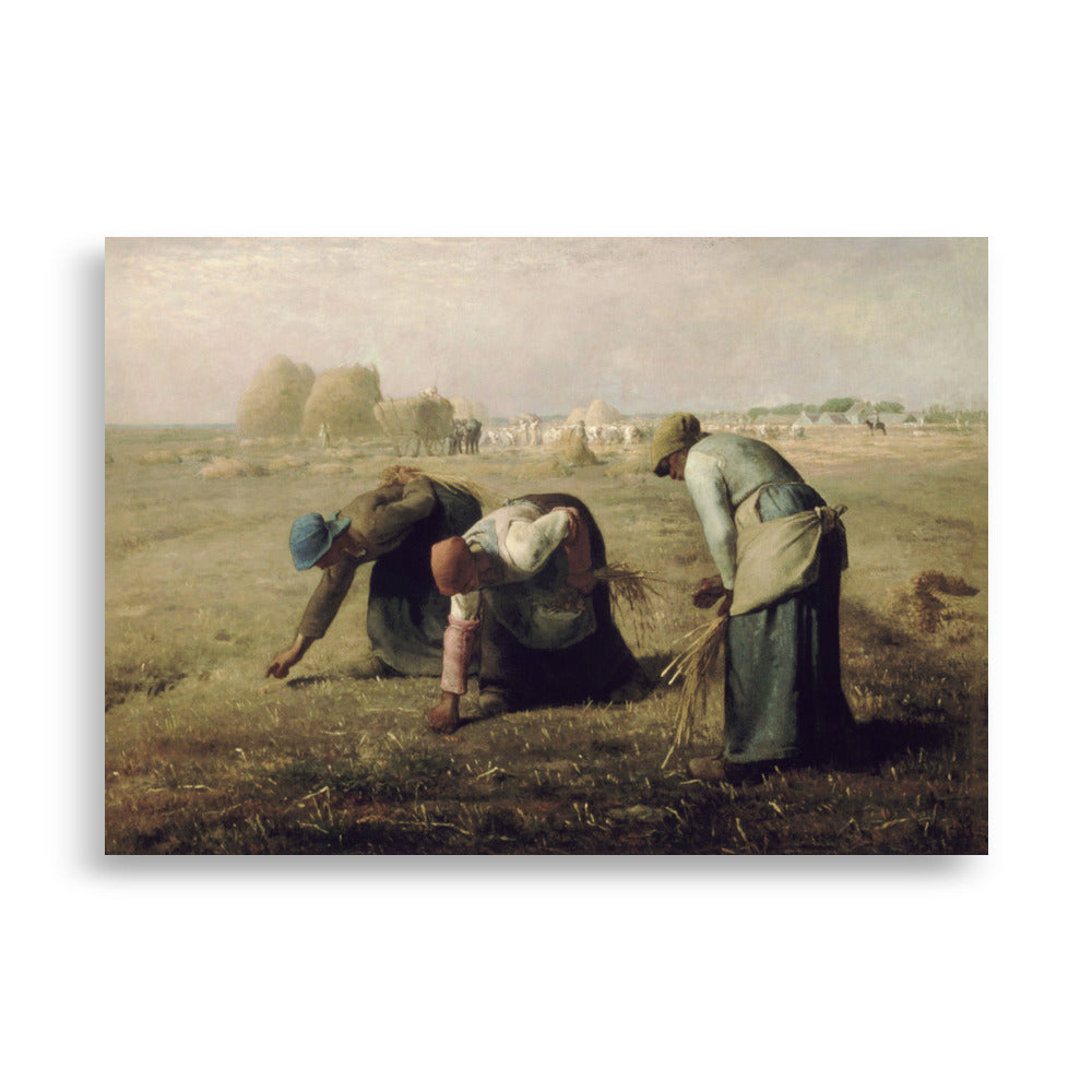 Poster - Jean-François Millet, Die Ährenleserinnen