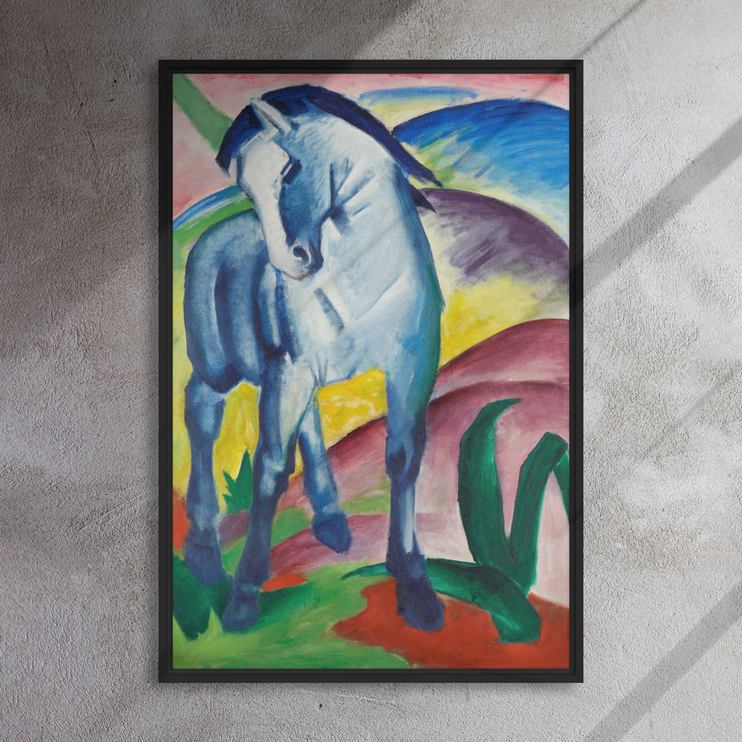 Doek - Franz Marc, Blauwe Paard I