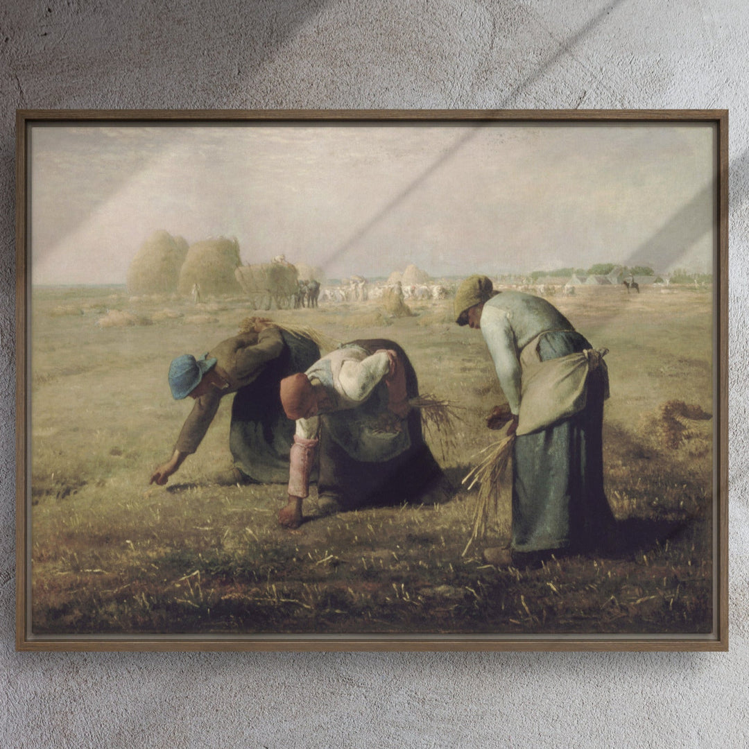 Doek - Jean-François Millet, De aarzenpluksters