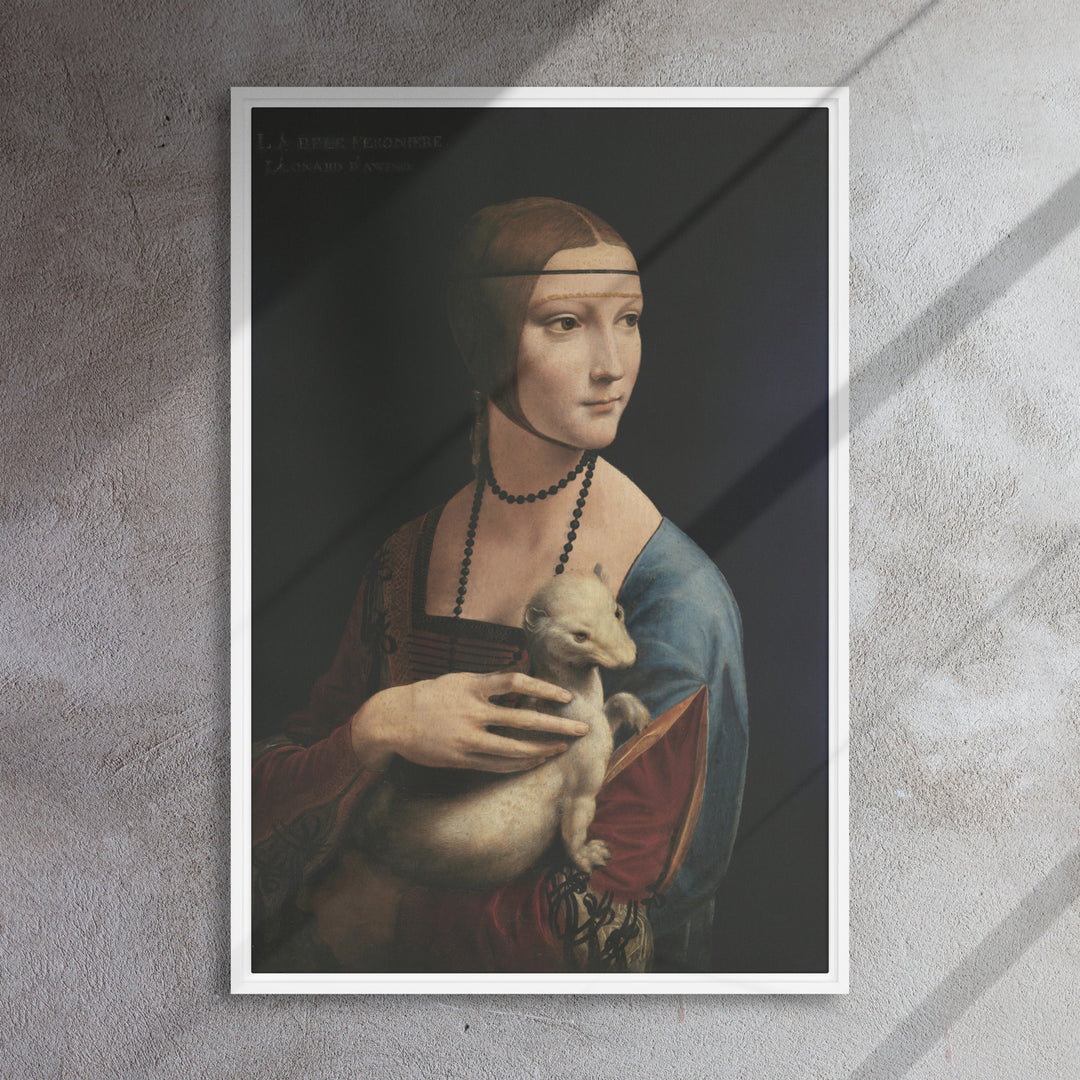 Canvas - Leonardo da Vinci, Lady with an Ermine