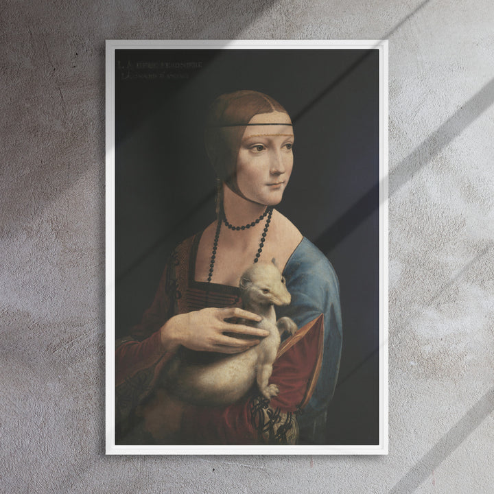 Canvas - Leonardo da Vinci, Lady with an Ermine