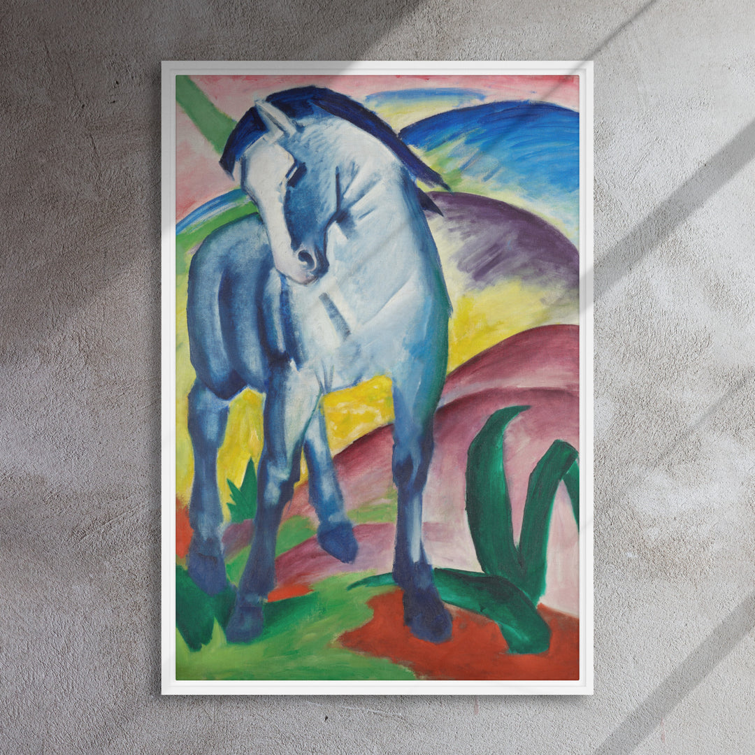 Doek - Franz Marc, Blauwe Paard I