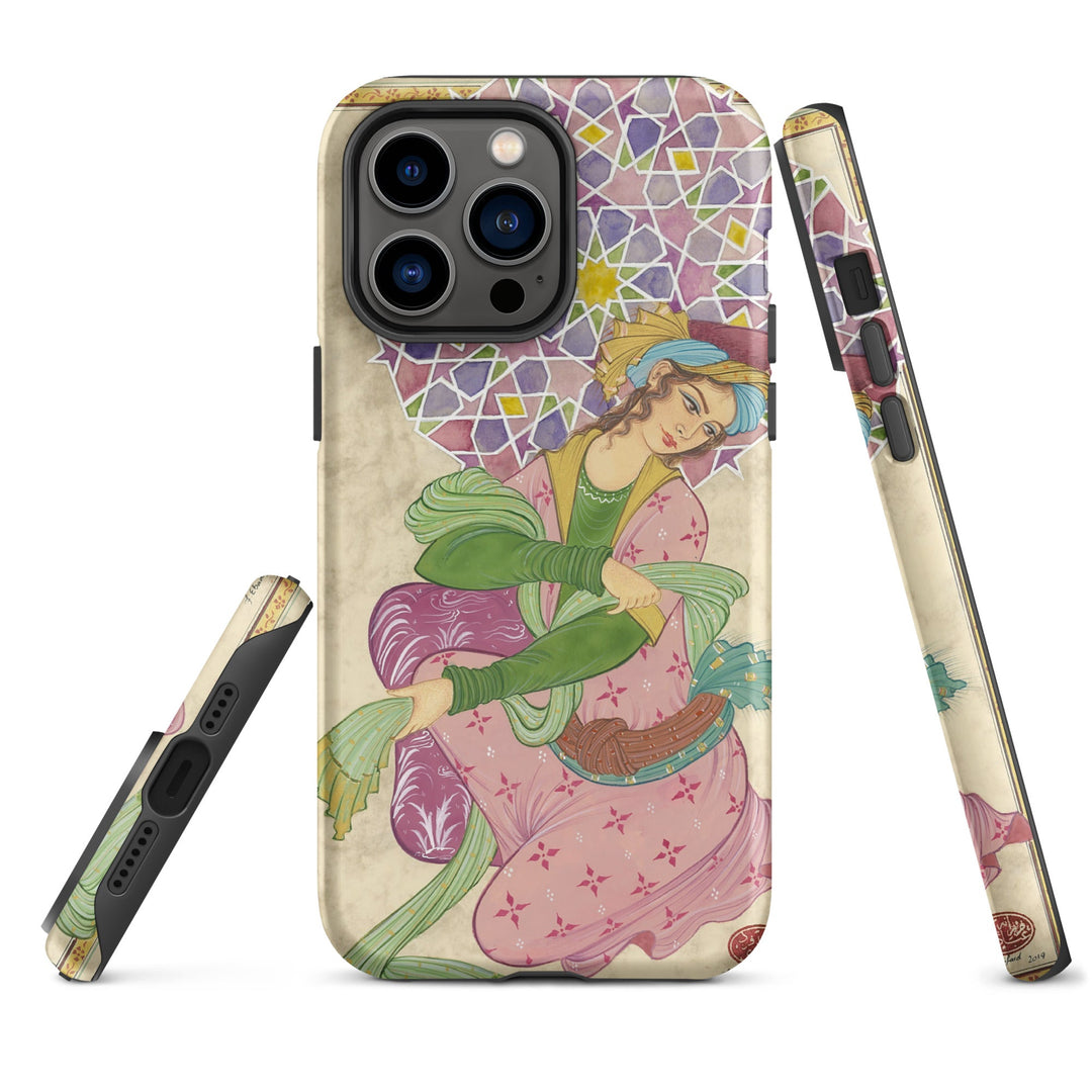 Hardcase iPhone® Handyhülle - Die persische Dame Farzaneh Ebadifard iPhone 14 Pro Max artlia