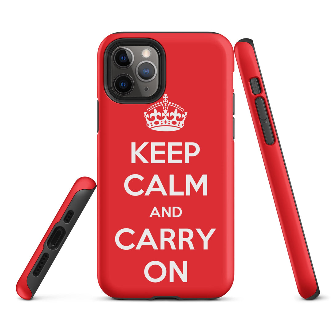 Hardcase iPhone® Handyhülle - Keep Calm and Carry on British Government iPhone 11 Pro artlia