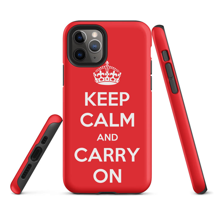 Hardcase iPhone® Handyhülle - Keep Calm and Carry on British Government iPhone 11 Pro artlia
