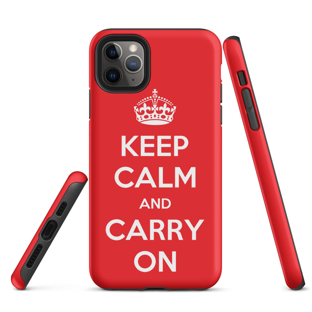 Hardcase iPhone® Handyhülle - Keep Calm and Carry on British Government iPhone 11 Pro Max artlia