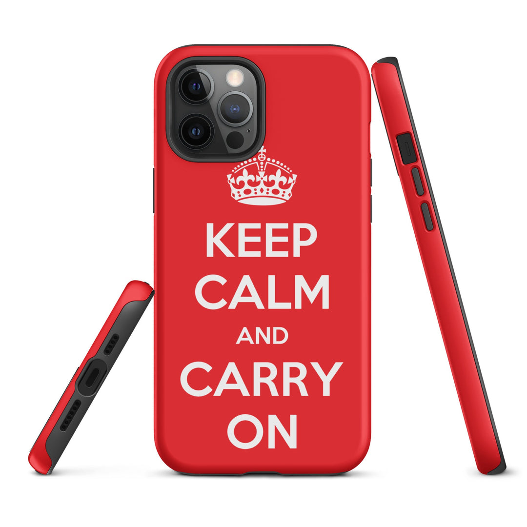 Hardcase iPhone® Handyhülle - Keep Calm and Carry on British Government iPhone 12 Pro Max artlia