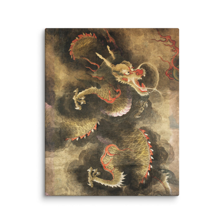 Leinwand - Der Heilige Blaue Drache Kuratoren von artlia ohne Rahmen / 41x51 cm (16″×20″) artlia