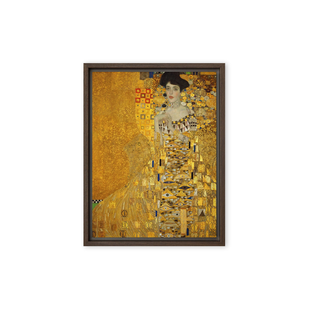 Leinwand - Gustav Klimt, Adele Bloch-Bauer Gustav Klimt Braun / 31x41 cm (12″×16″) artlia