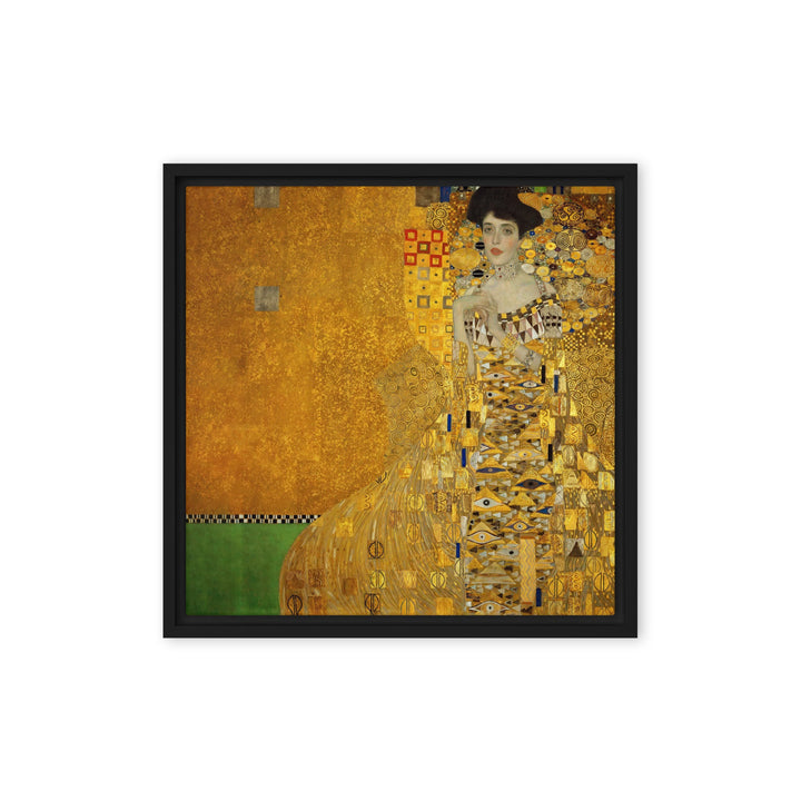 Leinwand - Gustav Klimt, Adele Bloch-Bauer Gustav Klimt Schwarz / 41x41 cm (16″×16″) artlia