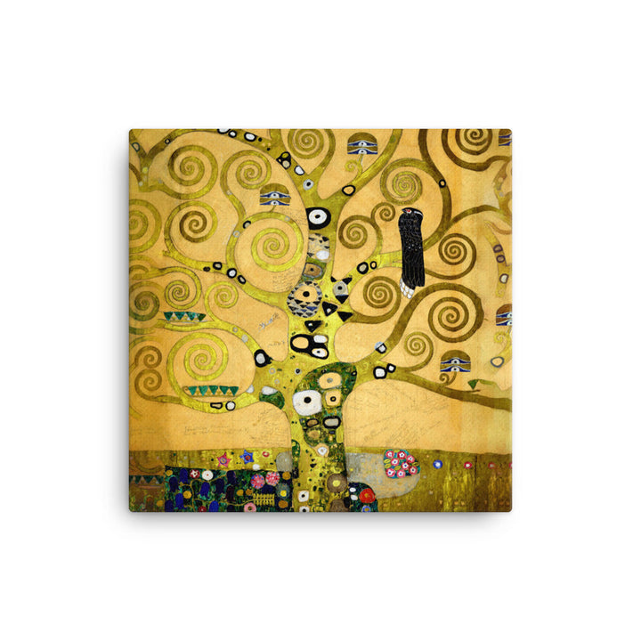 Leinwand - Gustav Klimt, der Lebensbaum Gustav Klimt ohne / 41x41 cm (16″×16″) artlia