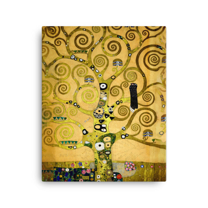 Leinwand - Gustav Klimt, der Lebensbaum Gustav Klimt ohne / 41x51 cm (16″×20″) artlia